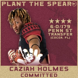 Caziah Holmes recruiting cover