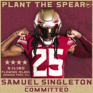 Sam Singleton recruiting cover