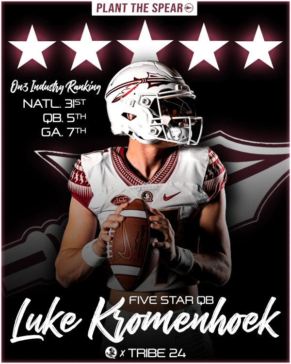 Luke Kromenhoek 5-Star QB graphic